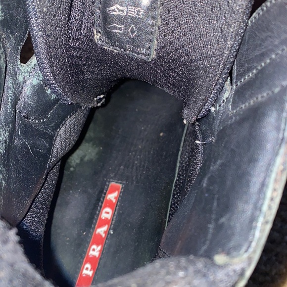 Prada Americas Cup Hightop Sneakers - Picture 5 of 11
